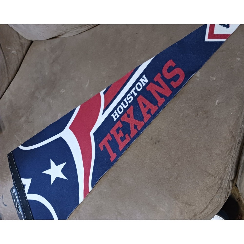 NEW Premium Quality NFL Houston Texans Pennant